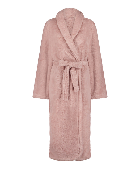 Bademantel Fleece, Rose