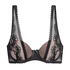 Half Vorgeformter Cup Bügel-BH Malika, Schwarz