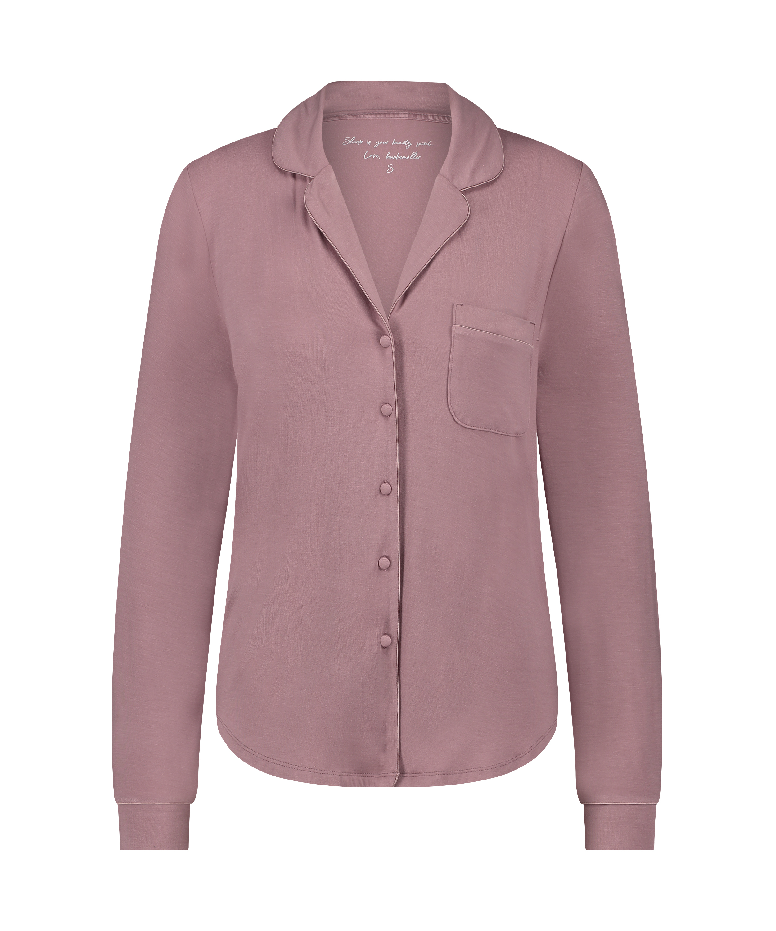 Langärmelige Jersey-Jacke Essential, Rose, main