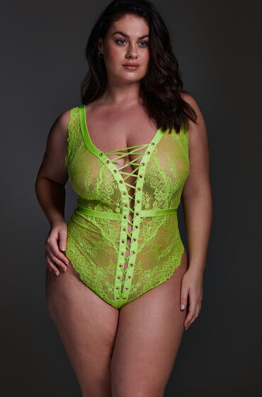Hunkemöller Private Body Taylor Curvy Jaune