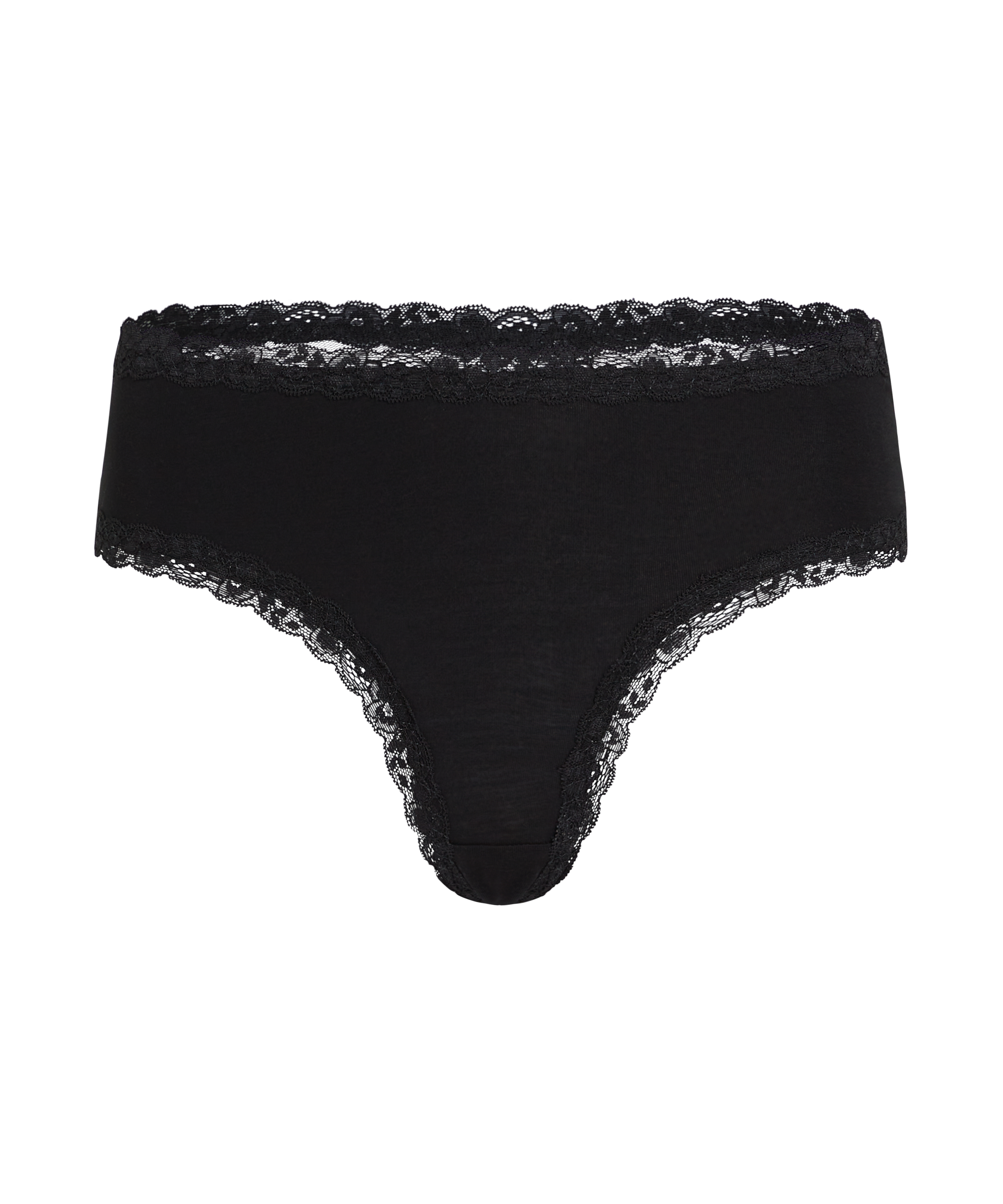 Culotte brésilienne V-Shape Alex, Noir, main