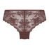 Slip brésilien Invisible Lace Back, marron, main Slip brésilien Invisible Lace Back, marron