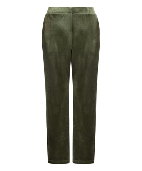 Pantalon de pyjama velours, Vert