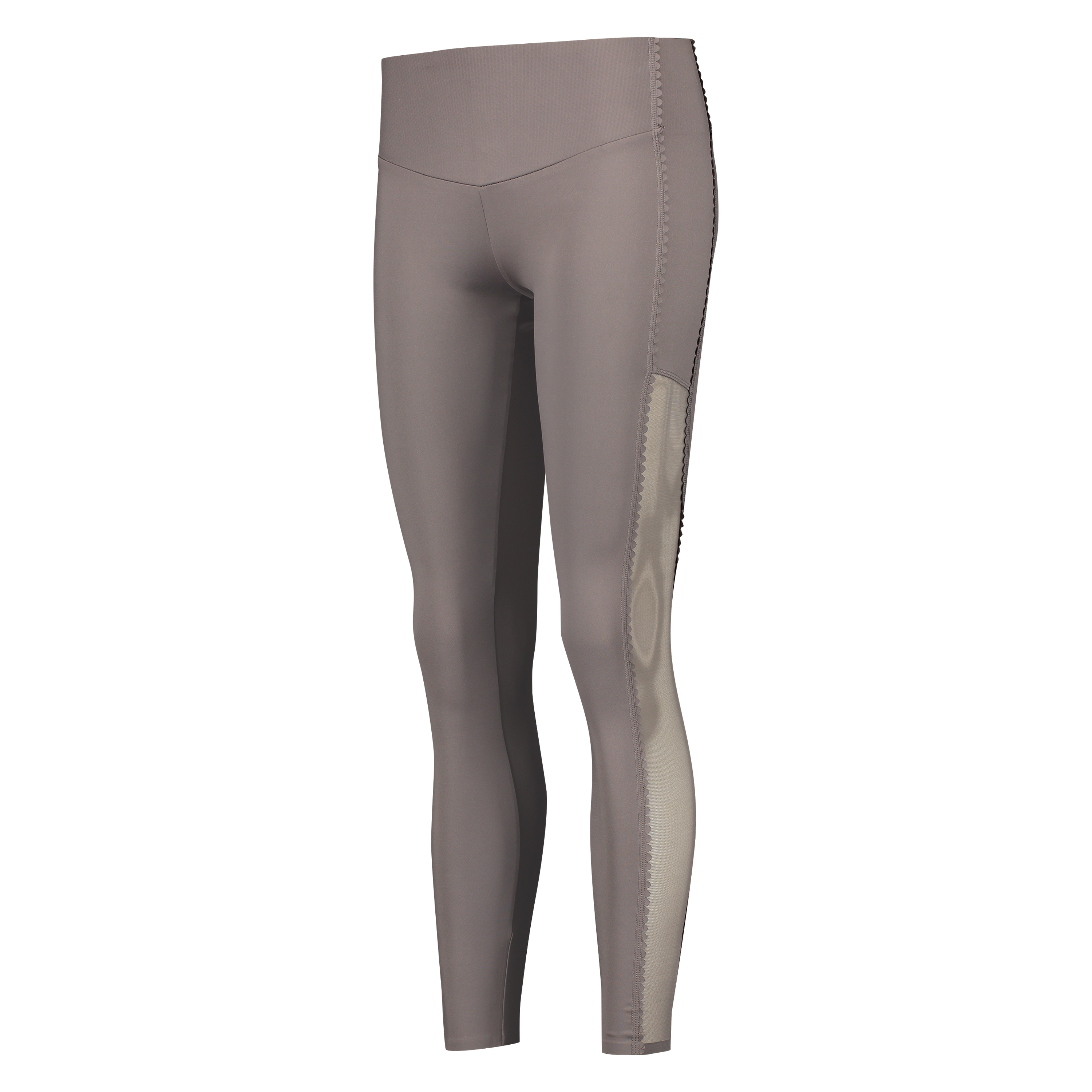 HKMX Sport legging mit hoher Taille Scallop, Grau, main