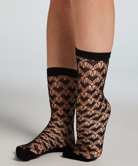 1 paire de chaussettes, Noir