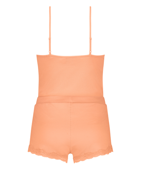 Kurzes Pyjama-Set Cami, Rose
