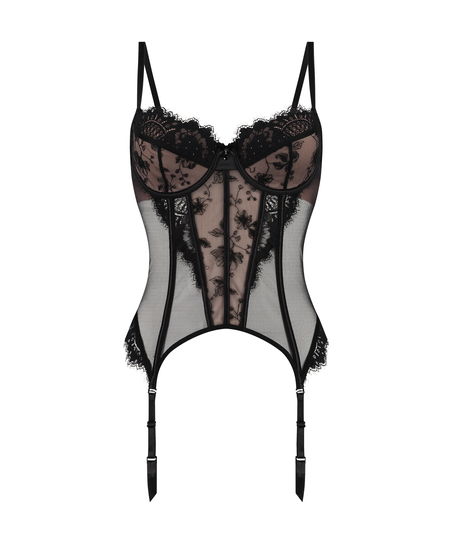 Bustier Sia, Noir