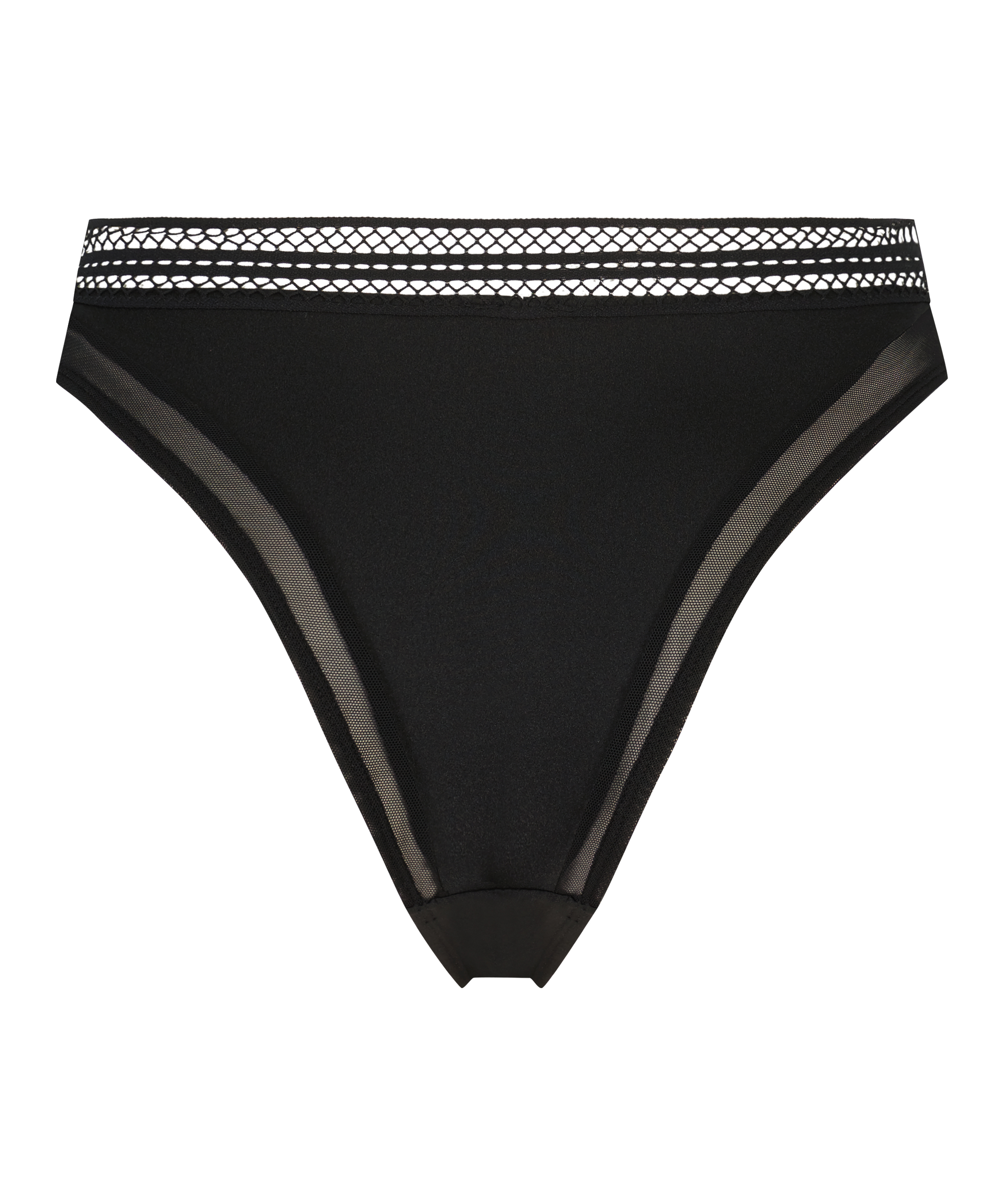 Brazilian mit hohem Beinausschnitt Mina, Schwarz, main