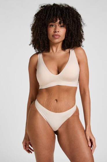 Hunkemöller Super Confort String Beige