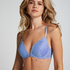 Soutien-gorge &agrave; armatures pr&eacute;form&eacute; push-up Marine, Bleu