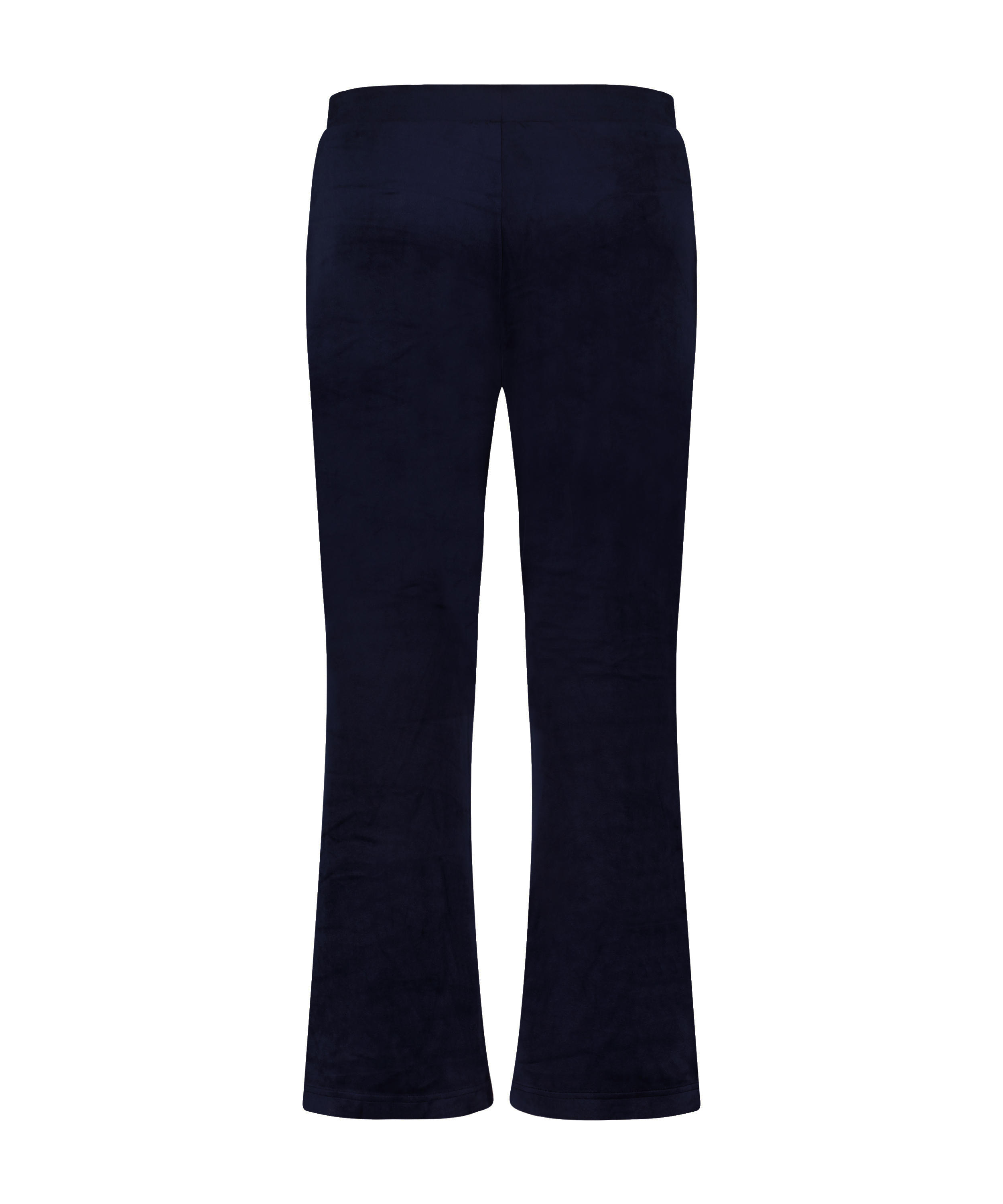 Pantalon de pyjama velours, Bleu, main