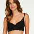 Soutien-gorge &agrave; la palangre &agrave; armatures pr&eacute;form&eacute; Mara, Noir