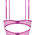 Bustier Constance non rembourré à armature, Violet