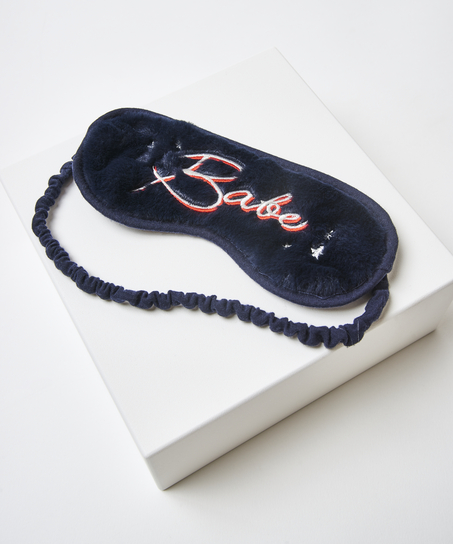 Schlafmaske Babe, Blau