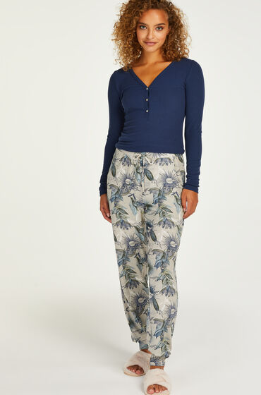 Hunkemöller Pantalon de pyjama Jersey Beige