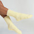 Liv flauschige Socken, Gelb