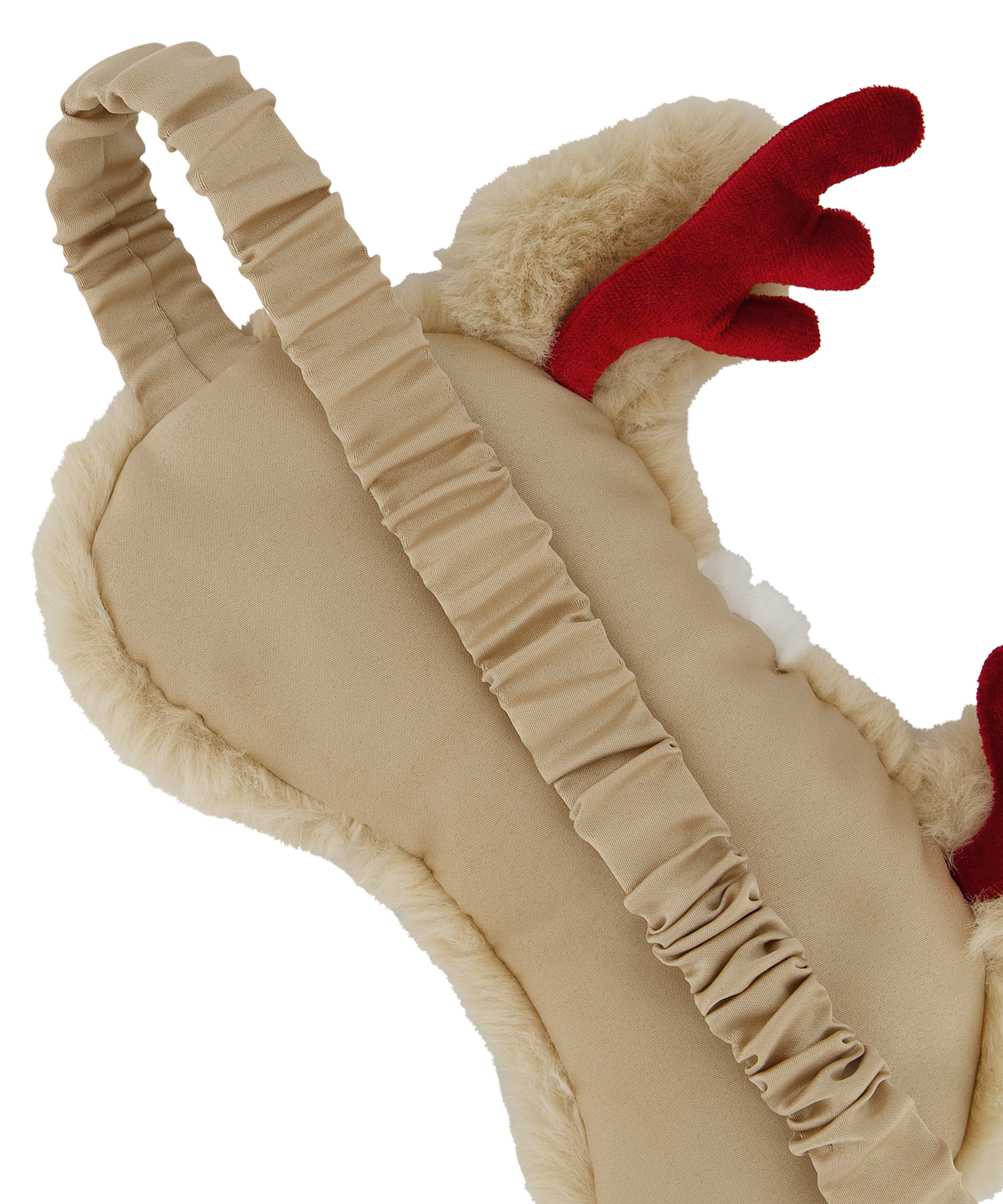 Kunstpelz-Schlafmaske, Beige, main