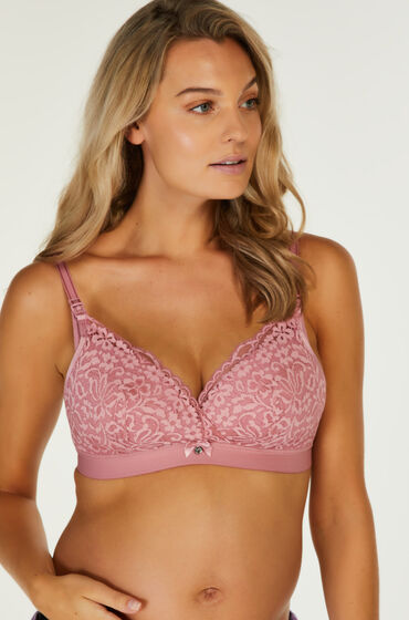 Hunkemöller Soutien-gorge d’allaitement préformé Rose Violet