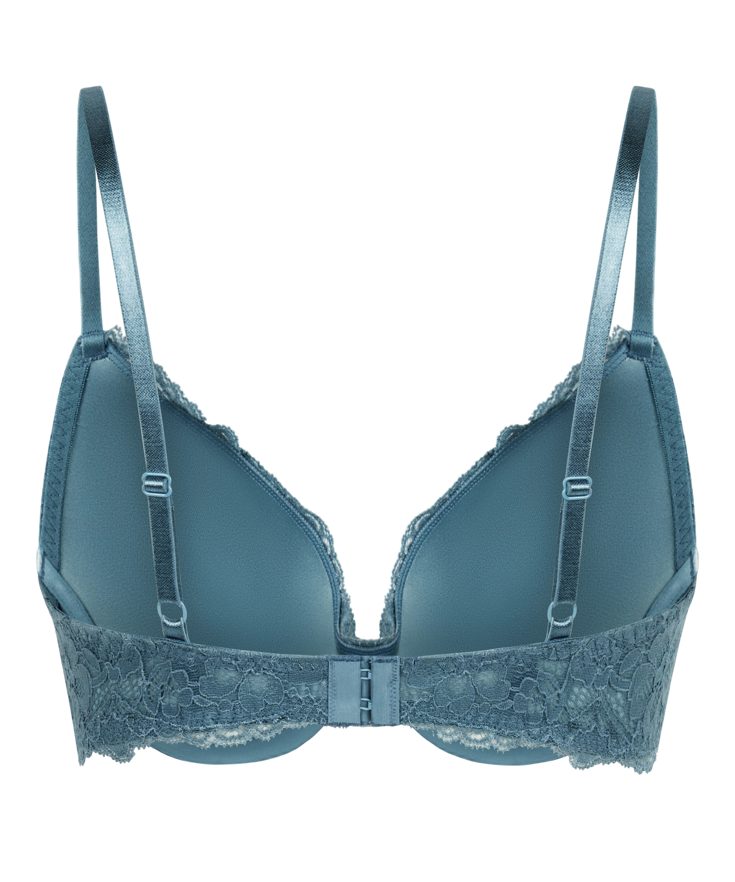 Soutien-gorge à armatures préformé push-up Marine, Bleu, main