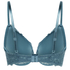 Soutien-gorge à armatures préformé push-up Marine, Bleu