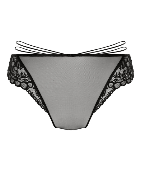 Culotte brésilienne Sabrina, Noir