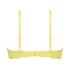 Soutien-gorge &agrave; armatures pr&eacute;form&eacute; Marine, Jaune