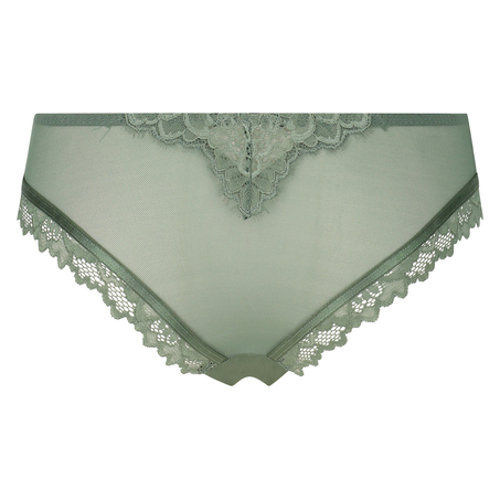 Slip br&eacute;silien Yvonne, Vert