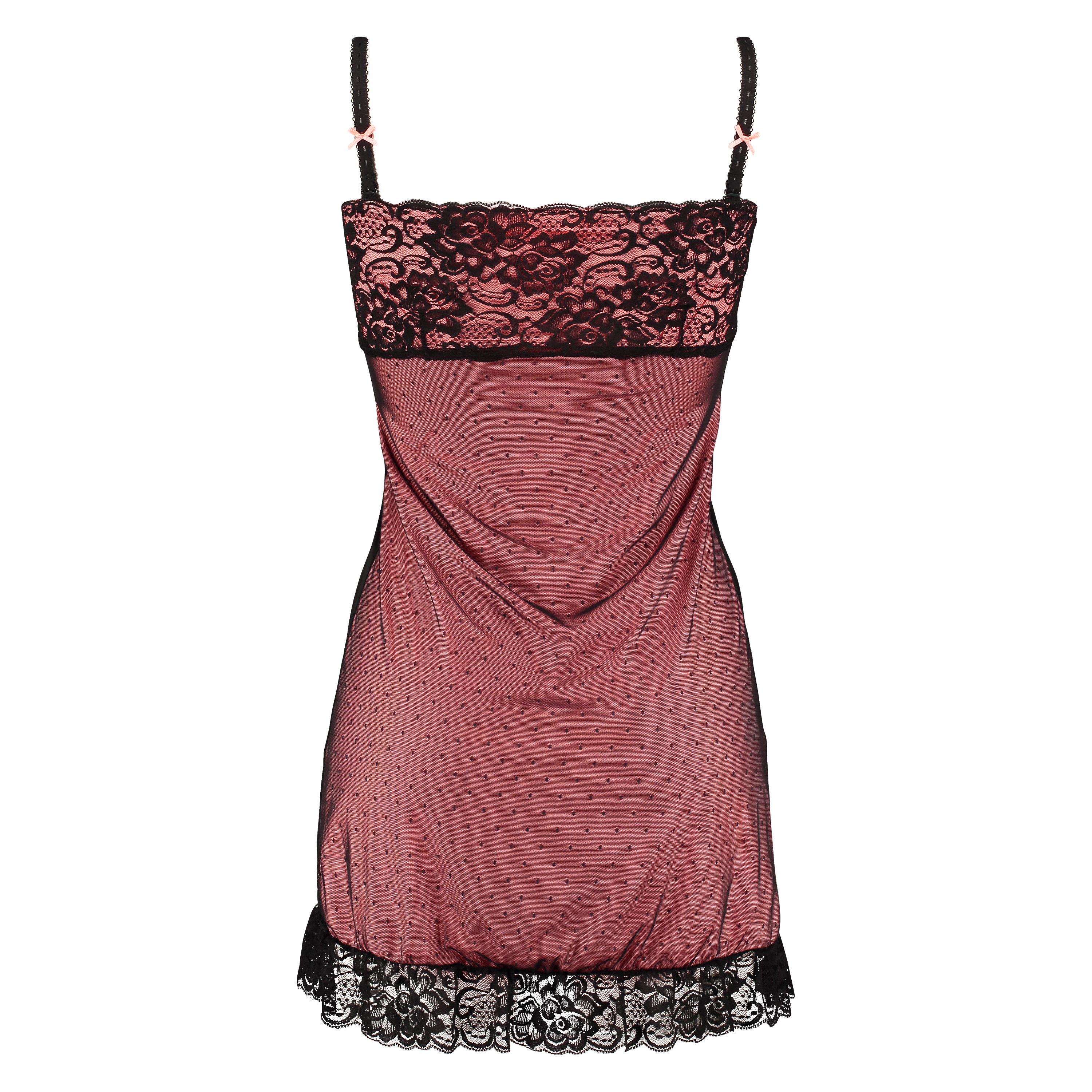 Slip strapless, Schwarz, main