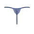 String mit hohem Beinausschnitt Mabel, Blau