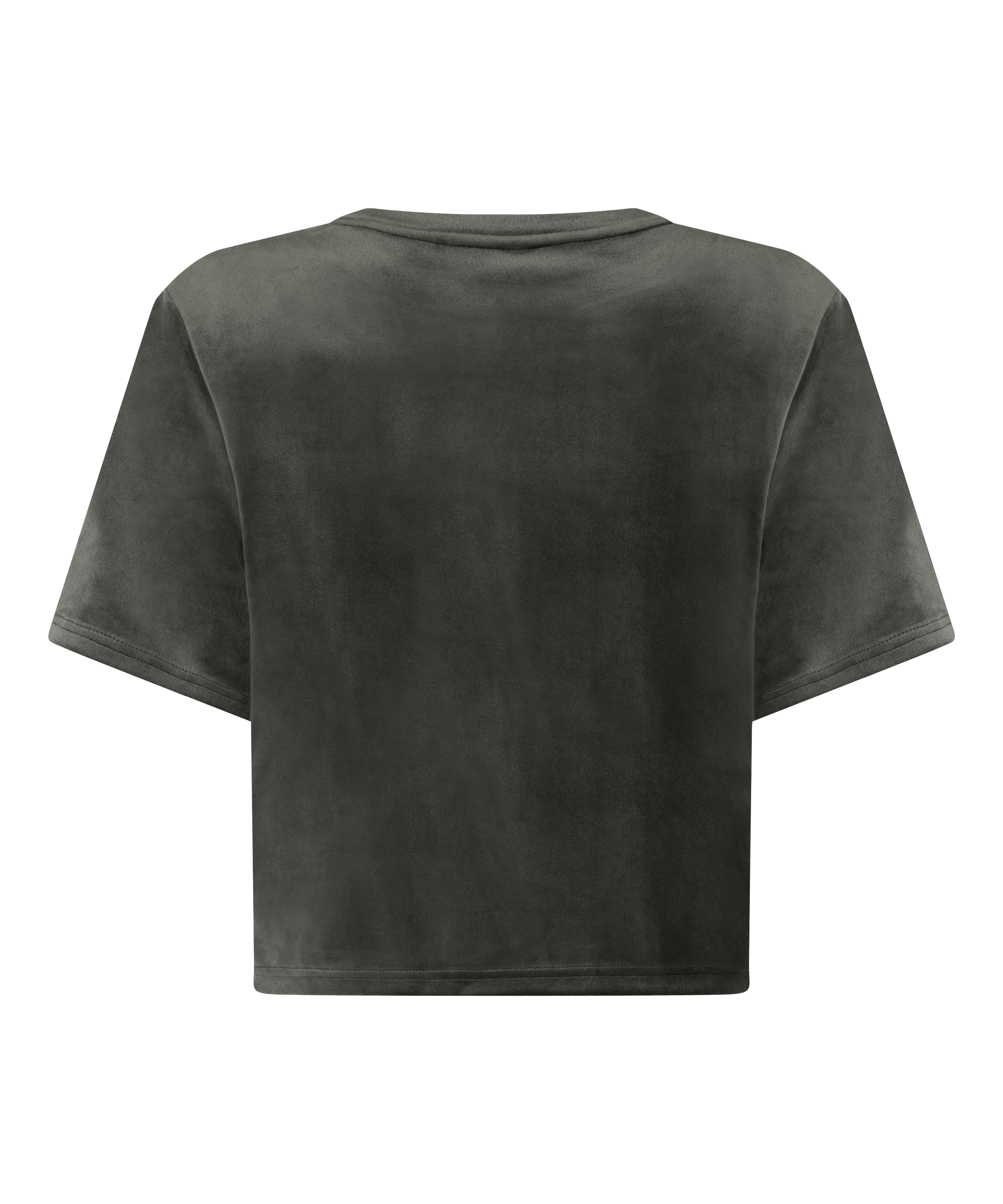 Top Velours Pocket, Vert, main
