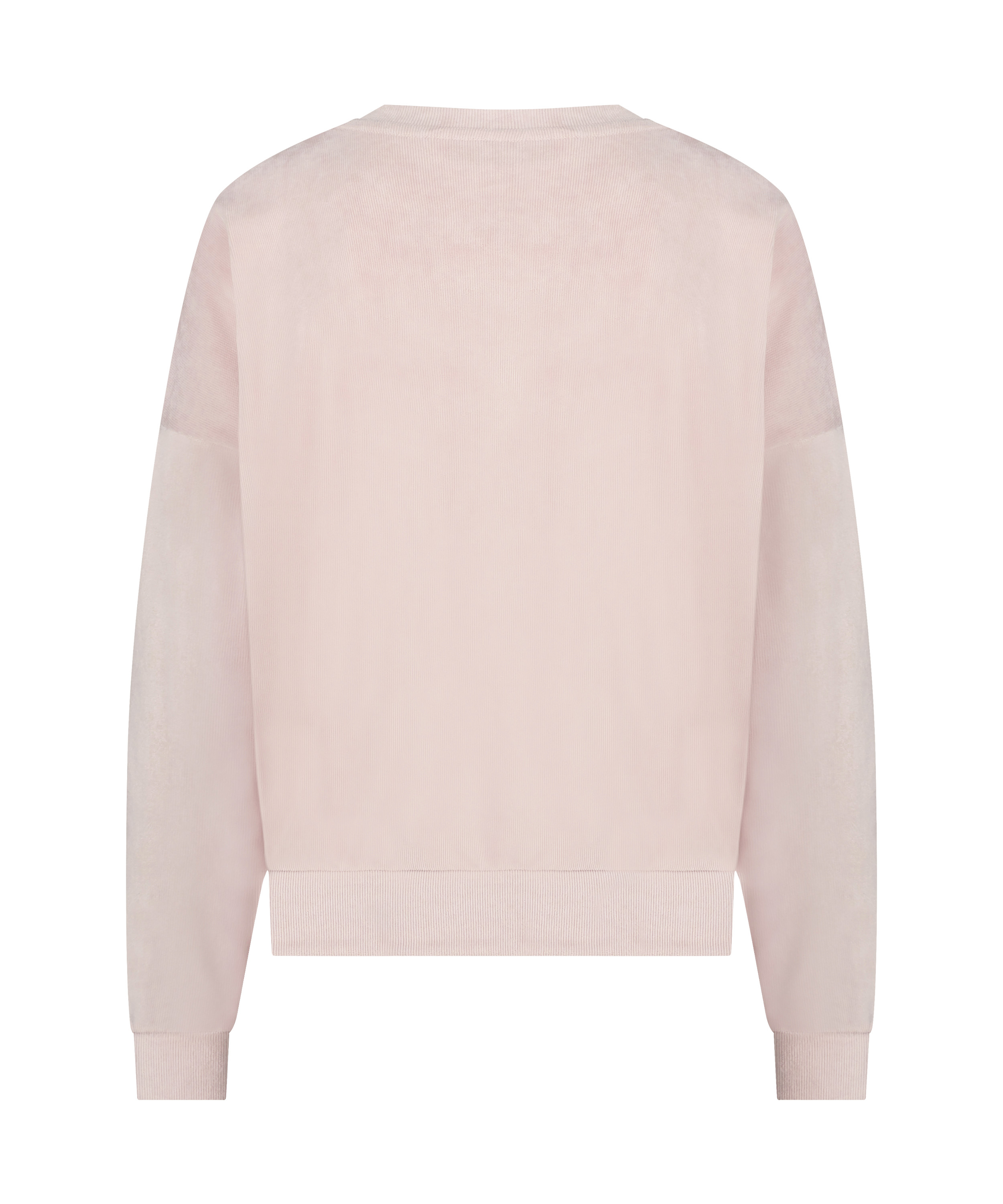 Top Velours, Rose, main