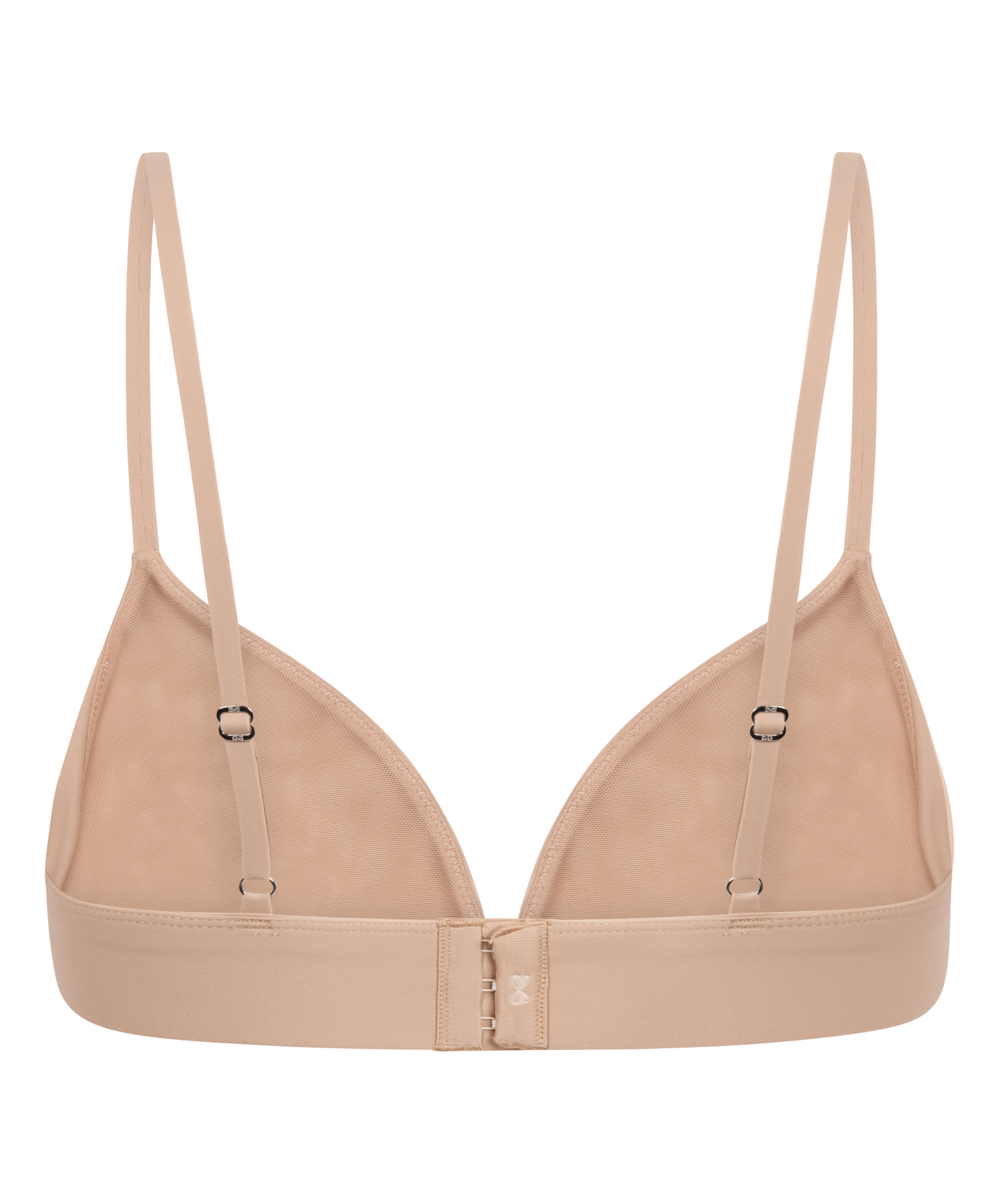 Triangle Brassière Smooth, Beige, main
