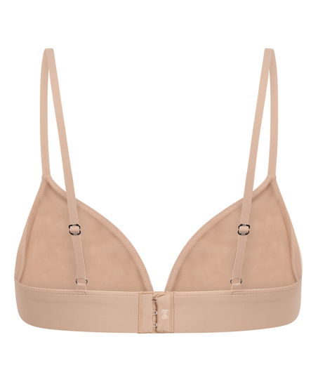 Triangle Brassière Smooth, Beige