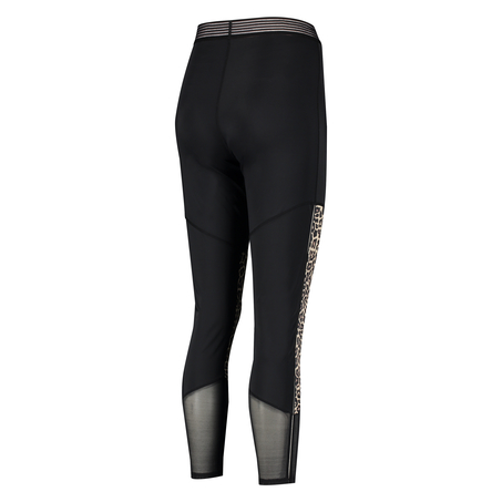 HKMX High Sports Sportlegging Leopard, Grau