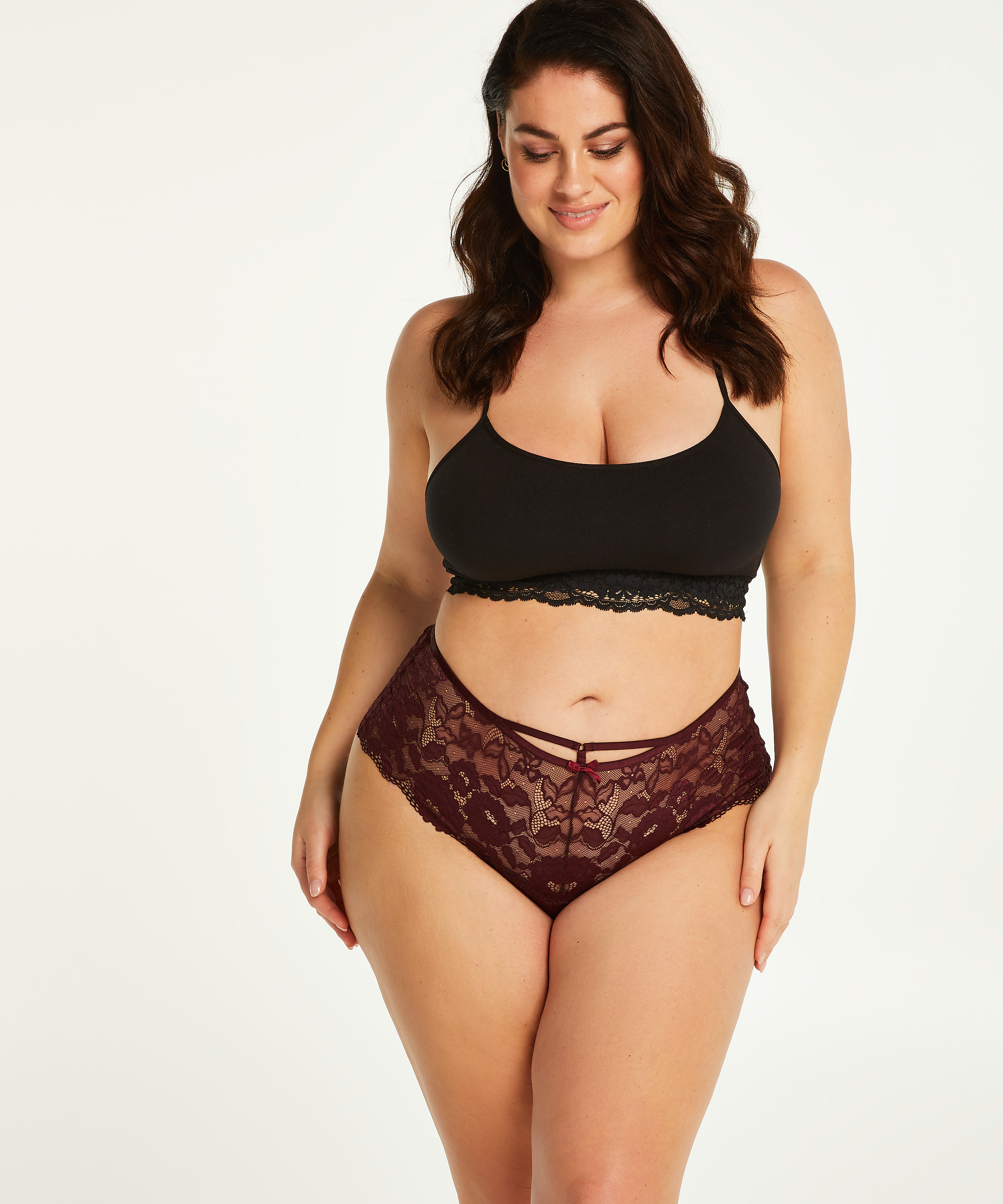 Boxerstring Jolie Curvy, Rot, main