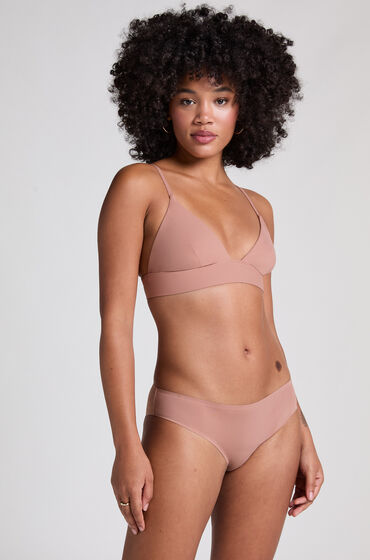 Hunkemöller Slip brésilien Invisible Marron