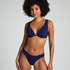 Bikini Slip Rio Scallop, Blau