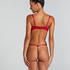 Soutien-gorge à armatures maximiseur préformé Charlotta, Rouge