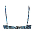 Haut de bikini à armatures préformé Leo, Bleu