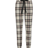 Petite Pyjamahose Twill Check, Beige