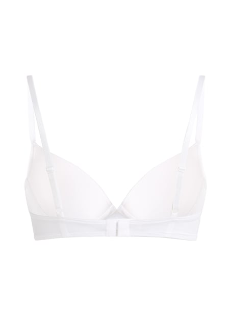 Soutien-gorge &agrave; armatures pr&eacute;form&eacute; Plunge, Blanc