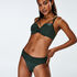 Slip de bikini &agrave; rabat Dream, Vert