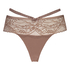 Boxer string Francesca, marron