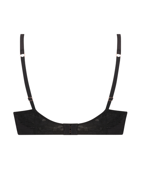 Soutien-gorge rembourré à armatures Hannako, Noir
