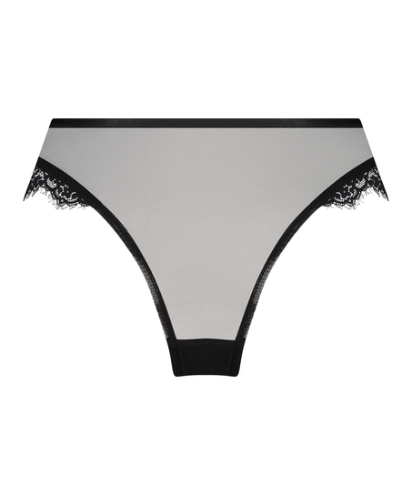 Slip brésilien Arabella, Noir, main Slip brésilien Arabella, Noir