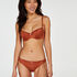 Soutien-gorge &agrave; armatures pr&eacute;form&eacute; Maya, marron