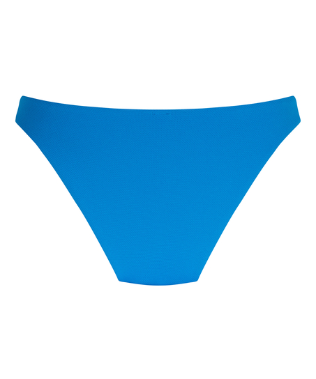 Bas de bikini échancré Porto, Bleu