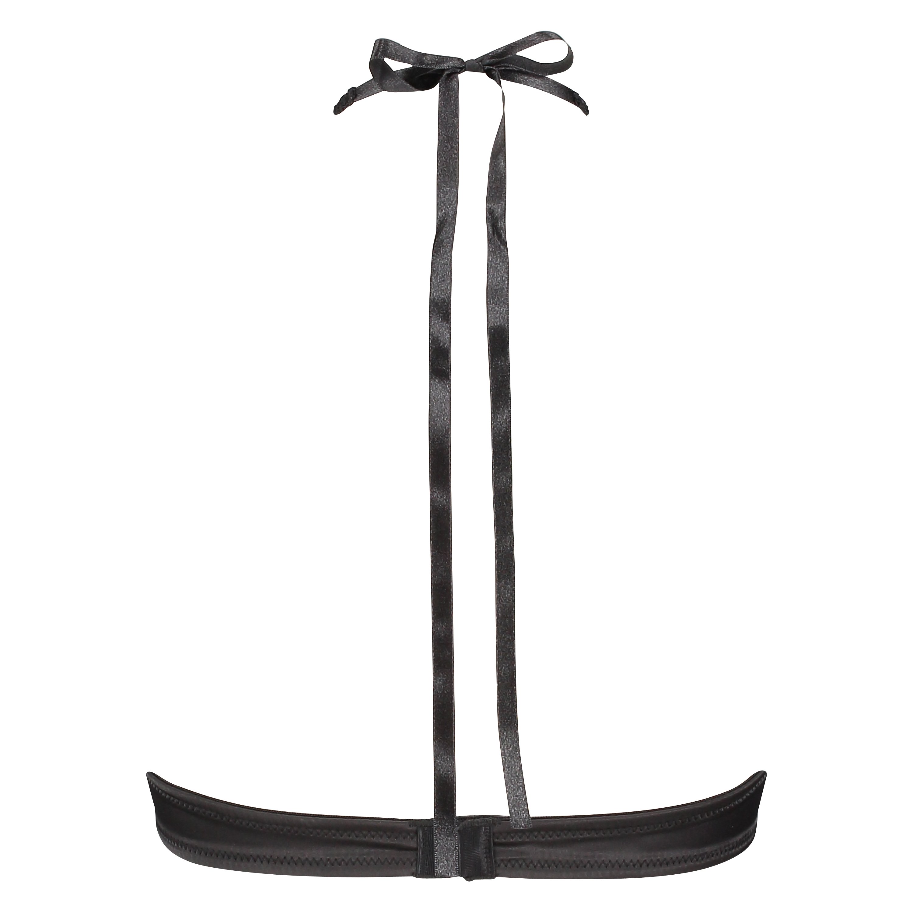 Non-padded underwired bra Jade lace, Noir, main