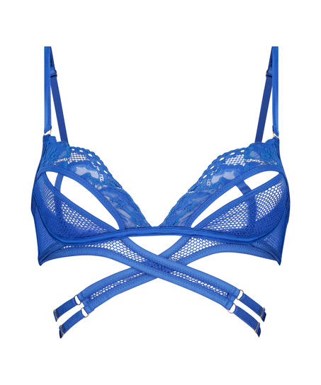 Bralette Pleasure, Blau
