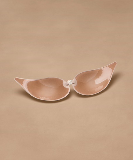 Soutien-gorge adhésif Plunge, Beige